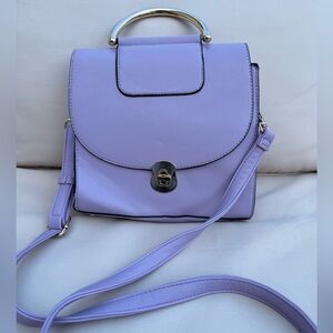 Crossbody bag lavender color